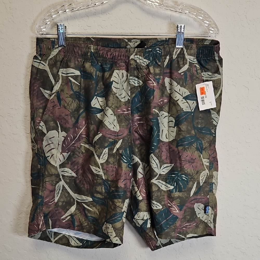 KAVU Tropic Frauns Sound Short, Size Medium, NWT